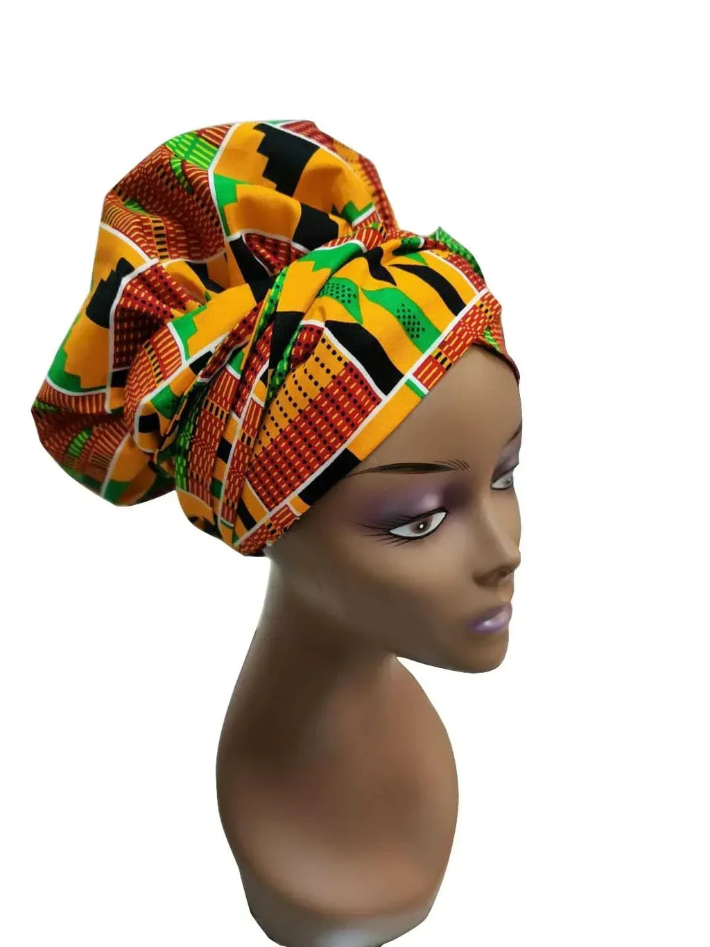 Turban de tête enveloppé de sauna africain pour femmes, accessoires pour cheveux, écharpe pour dames, chapeau, Nigeria, WYB612