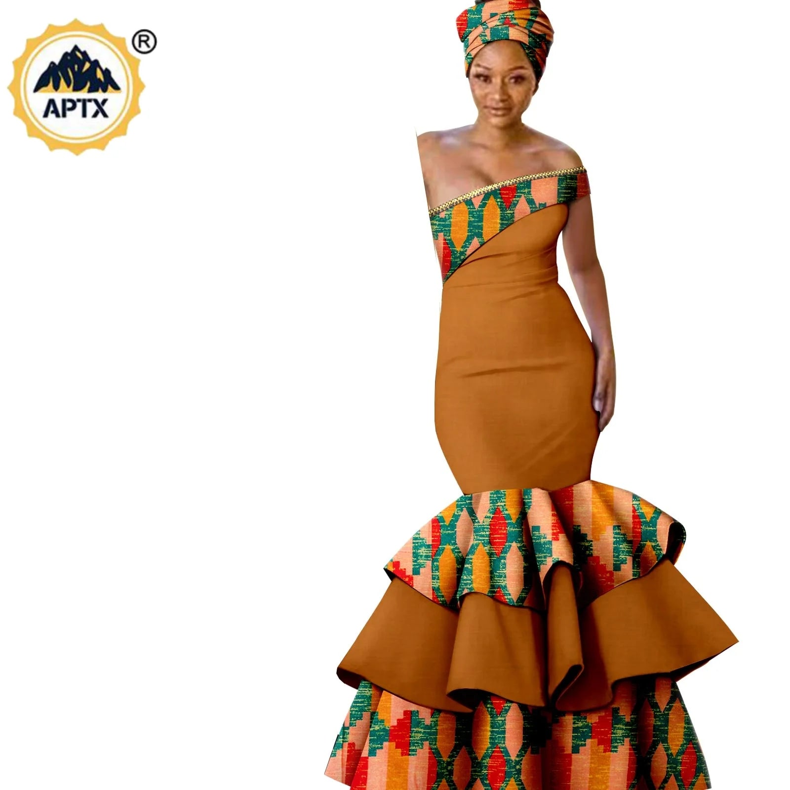 Vêtements Africains pour Couple, Robes sulfAssorties, Tenues pour Hommes, Ensembles Chemise et Pantalon, Dashiki, Robe de ixà Volants pour Dames, Y23C002