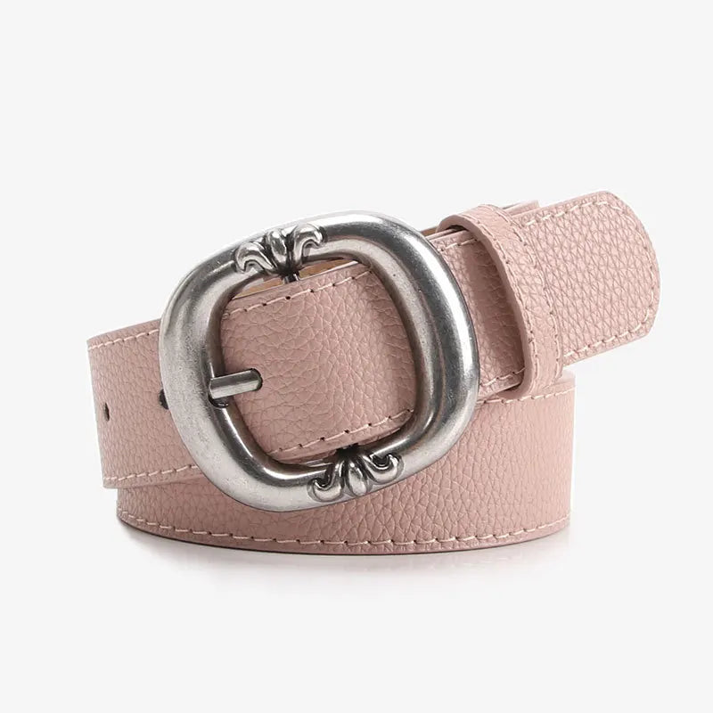 Ceinture imprimée léopard pour femmes, mode décontractée, polyvalente, accessoires pour jeans, ceinture gothique rétro en cuir Pu, boucle ardillon
