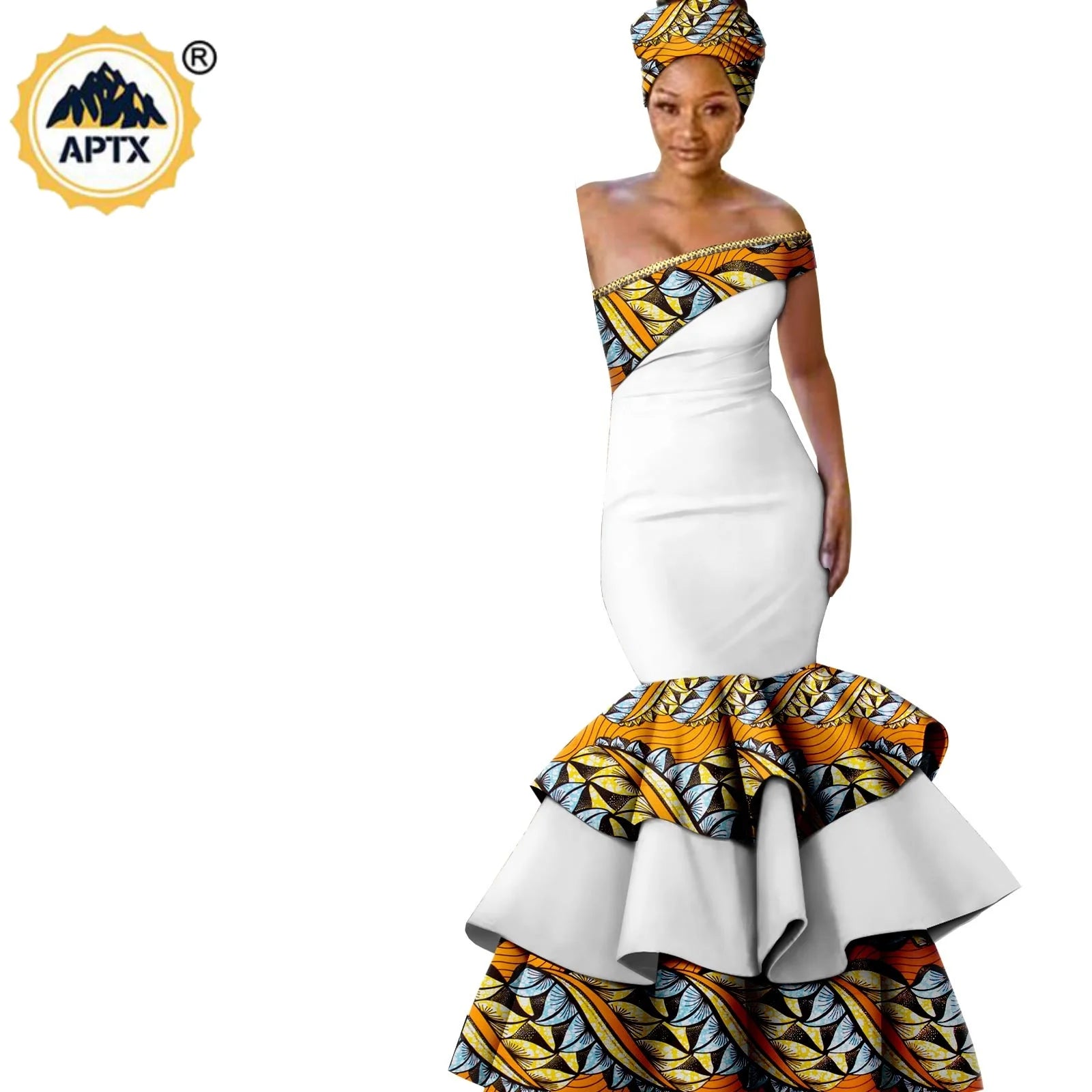 Vêtements Africains pour Couple, Robes sulfAssorties, Tenues pour Hommes, Ensembles Chemise et Pantalon, Dashiki, Robe de ixà Volants pour Dames, Y23C002