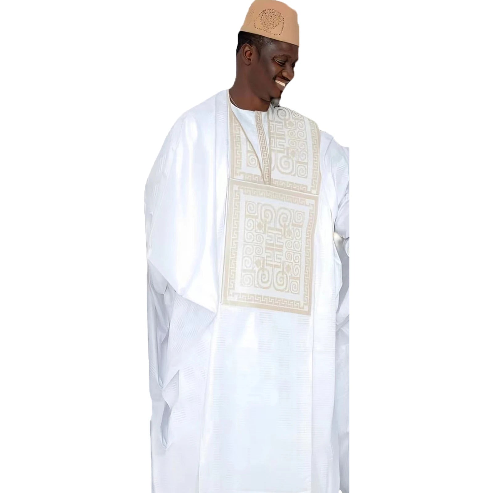 Robes africaines pour Couples, robes traditionnelles brodées Bazin, longueur au sol, avec écharpe, Design de Couple
