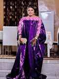 Elegant African Dresses for Women - Luxurious Bazin Long Dresses Perfect for Parties | Stylish & Comfortable Fashion Statement