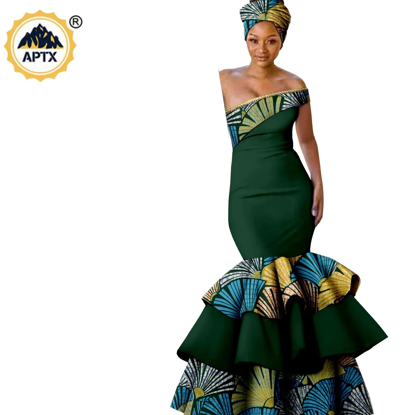 Vêtements Africains pour Couple, Robes sulfAssorties, Tenues pour Hommes, Ensembles Chemise et Pantalon, Dashiki, Robe de ixà Volants pour Dames, Y23C002