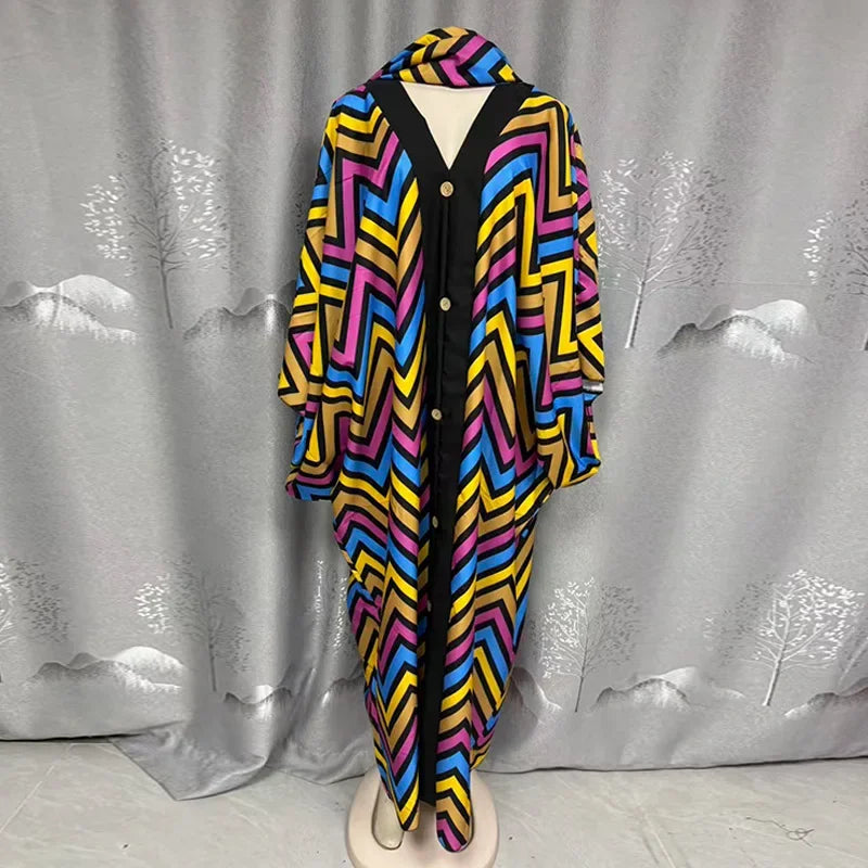 Abayas For Women Dubai Luxury 2026 Chiffon Boubou Muslim Fashion Dress Caftan Marocain Wedding Party Occasions Djellaba Femme