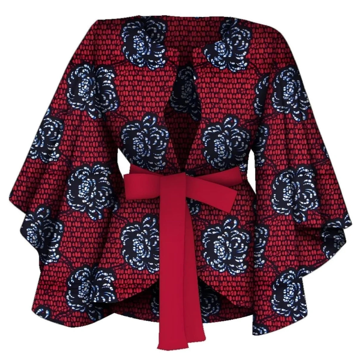 Chemise africaine avec doublure pour femmes, vêtements Dashiki Ankara, manteau Batik avertir, veste d'impression, 100% coton BRW Wy9871, mode