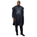 Vêtements Africains pour Homme, Haut Brodé à Manches sulf, Bazin Riche