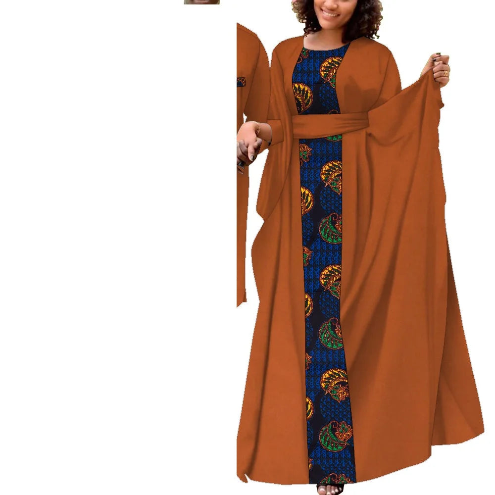 Tenues de couple africaines pour femmes et hommes, ensembles assortis, robes africaines, vêtements de mariage Dashiki, Wyq949